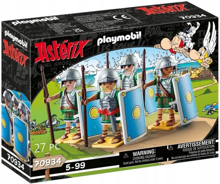 Klocki  Playmobil Asterix Rzymski oddział (4008789709349) - obraz 1
