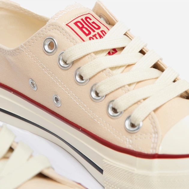 Trampki damskie do kostki Big Star NN274272 41 Beżowe (5900714739140) - obraz 5