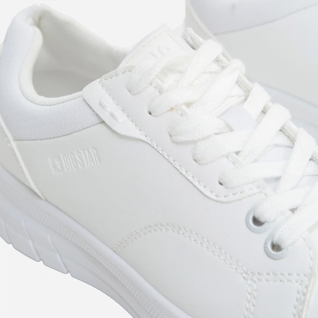 Жіночі кеди Big Star NN274458 37 Білі (5900714748302) - зображення 4