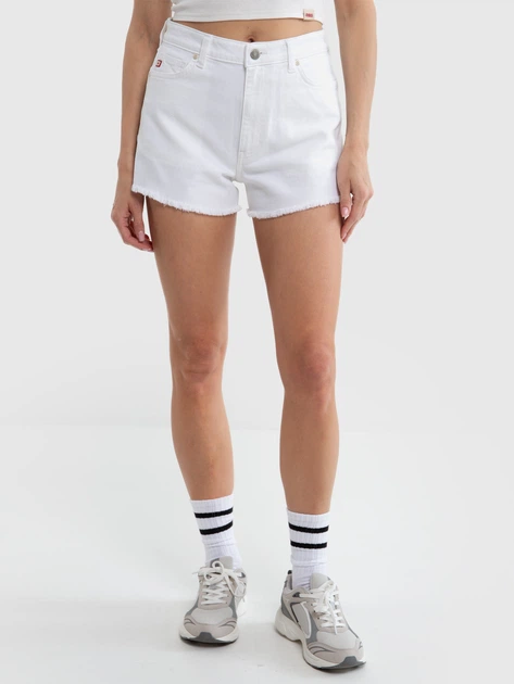 Шорти джинсові жіночі Big Star Authentic Girl W30 Білі (5900714718411) - зображення 1