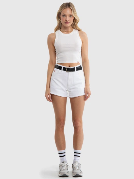 Spodenki damskie jeansowe Big Star Authentic Girl W27 Białe (5900714718619) - obraz 4