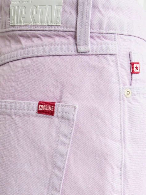 Spodenki damskie jeansowe Big Star Katie W24 Fioletowe (5900714718367) - obraz 6