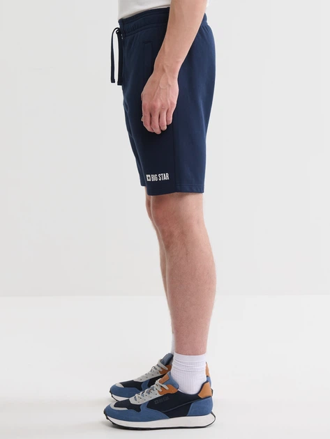 Шорти бавовняні короткі чоловічі Big Star Marquel S Темно-сині (5900714763237) - зображення 3