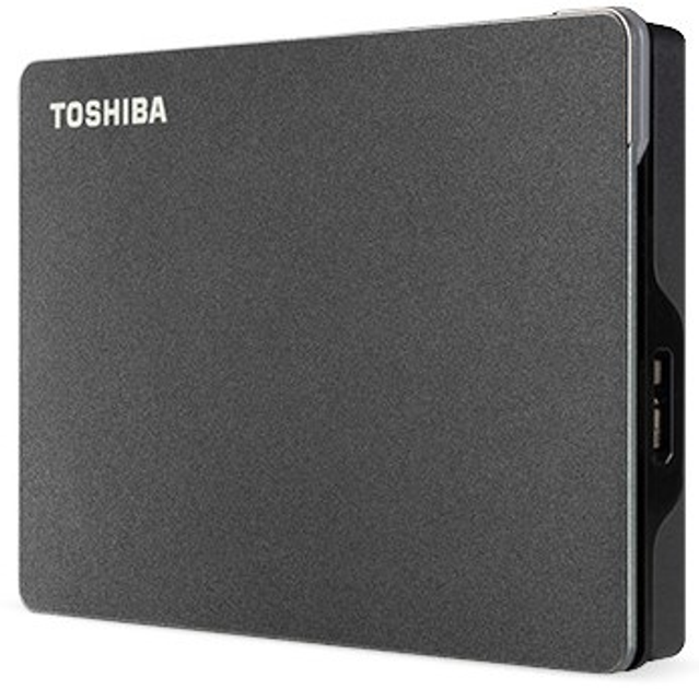 Жорсткий диск Toshiba Canvio Gaming 2ТБ 2.5" USB 3.2 Чорний (HDTX120EK3AA) - зображення 2