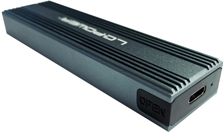 Зовнішня кишеня LC-Power LC-M2-C-MULTI-3 для M.2 SSD USB 3.2 Type-C (4260070129247) - зображення 4