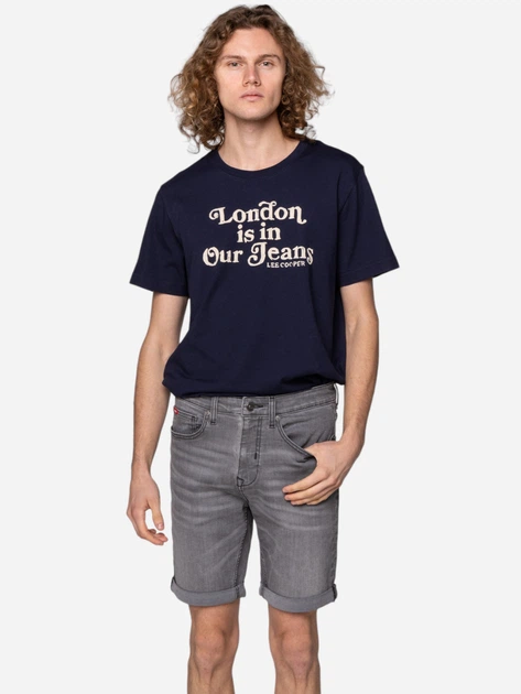 Шорти чоловічі Lee Cooper DUST-8169 L Сірі (5904347386177) - зображення 5