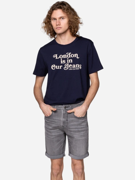 Шорти чоловічі Lee Cooper DUST-8169 XXL Сірі (5904347386207) - зображення 3