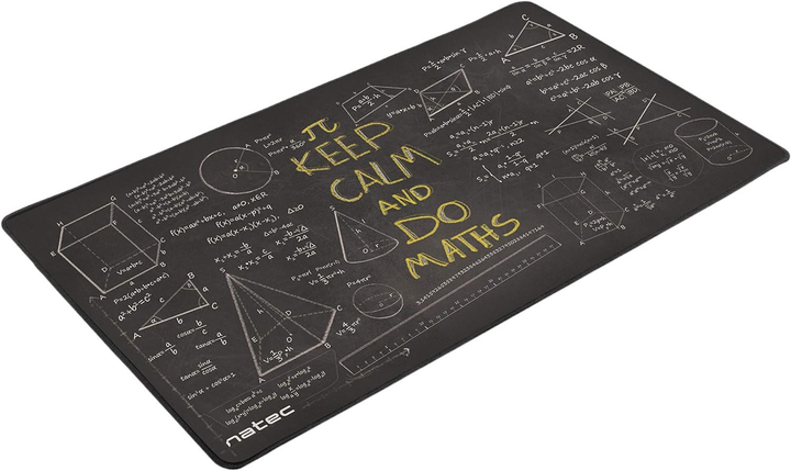 Килимок для миші Natec Maths Maxi XL Black (NPO-1455) - зображення 3