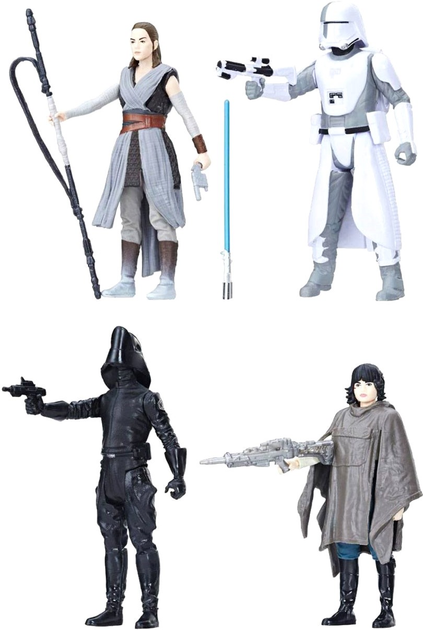 Zestaw figurek Hasbro Star Wars The Last Jedi Force Link Battle 4 szt (5010993452613) - obraz 2