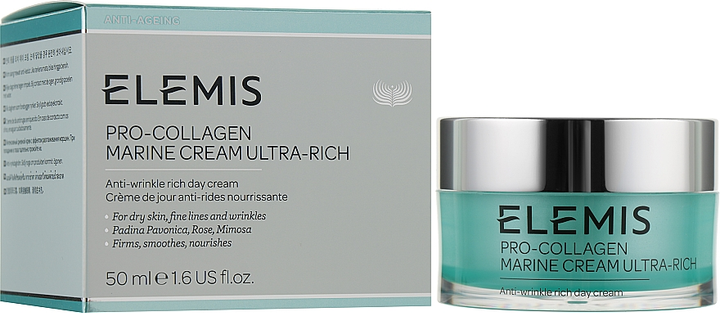 Крем для обличчя Elemis Pro-Collagen Marine Cream Ultra-Rich 50 мл (0641628001941) - зображення 2