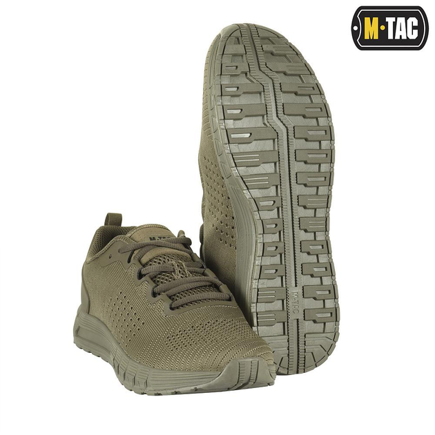 Тактичні кросівки легкі M-Tac Summer Light Dark Olive темна олива 40 - зображення 2
