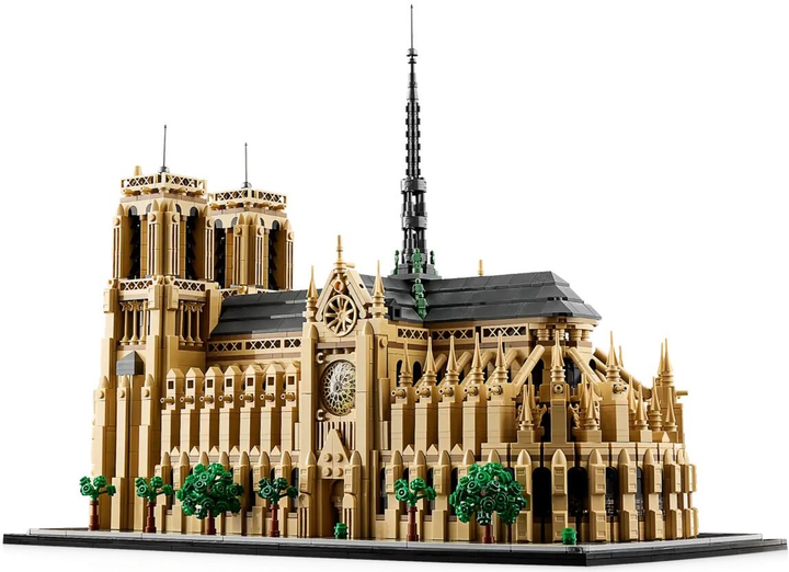 Zestaw klocków Lego Architecture Notre-Dame w Paryżu 4383 elementy (21061) - obraz 2