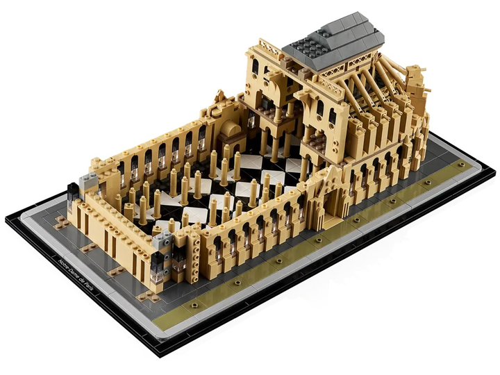 Zestaw klocków LEGO Architecture Notre-Dame w Paryżu 4383 elementy (21061) - obraz 12