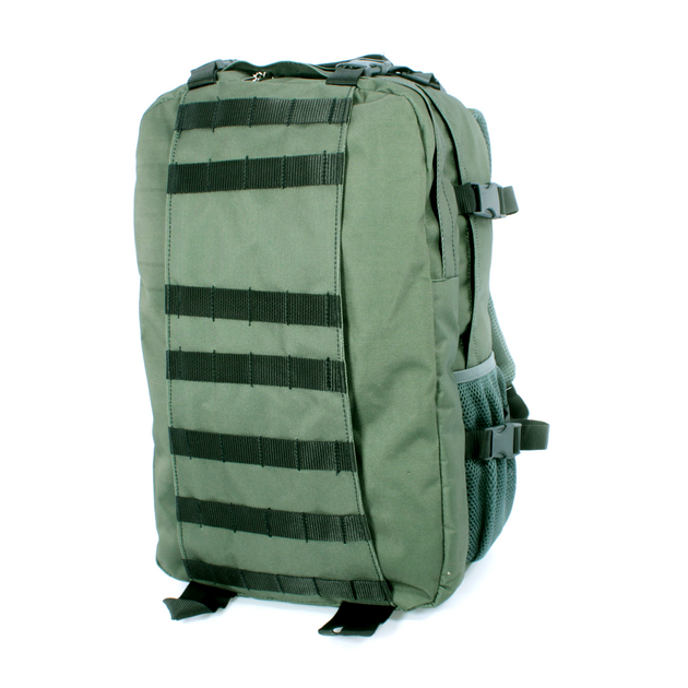 Тактичний рюкзак 600-01армійський 2відділення фронтальні кишені додаткові кріплення розмір 50*34*27зелений - изображение 1