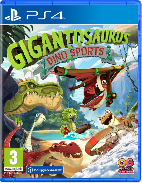 Гра PS4 Gigantozaur: Dino Sports (Blu-Ray) (5061005353077) - зображення 1