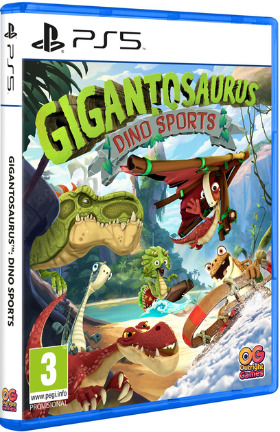 Гра PS5 Gigantozaur: Dino Sports (Blu-Ray) (5061005353176) - зображення 2