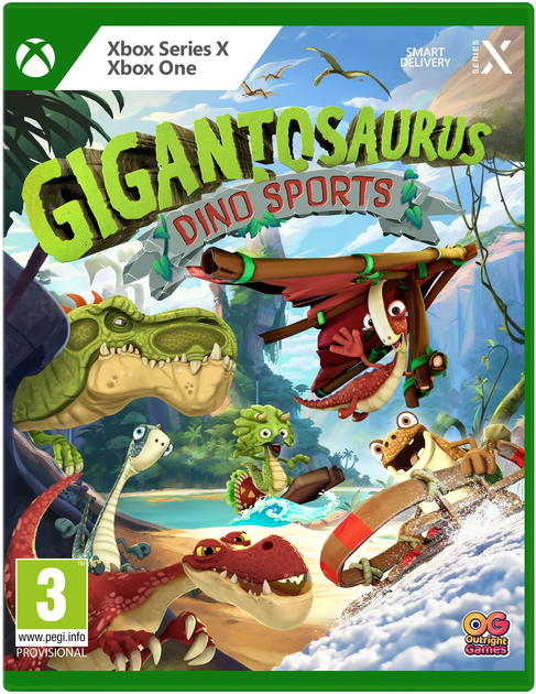 Гра XOne/XSX Gigantozaur: Dino Sports (Blu-Ray) (5061005353855) - зображення 1
