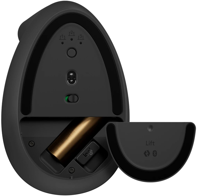 Миша Logitech Lift Vertical Ergonomic Bluetooth Black (910-006495) - зображення 5
