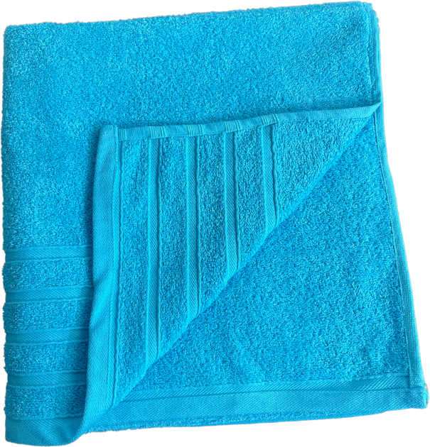 Набор махровых полотенец Delight 3 шт Голубых (Towel_blue_50x90+70x140+50x30) - Фото 3 Набор махровых полотенец Delight 3 шт Голубых (Towel_blue_50x90+70x140+50x30) - изображение 3