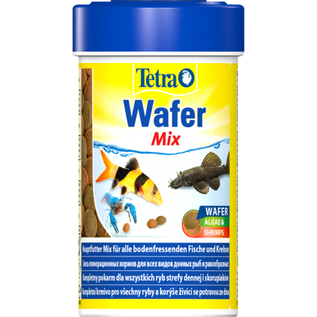 Корм Tetra Wafer Mix для аквариумных донных рыб, 48 г (таблетки) от ...