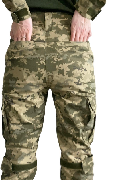 Жіночі тактичні військові брюки 42 укрпіксель - зображення 2