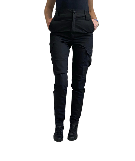 Женские тактические брюки 44 черные - изображение 1