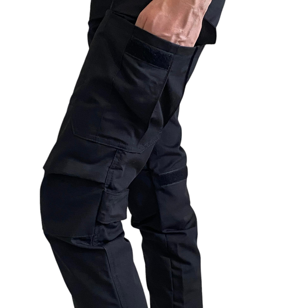 Женские тактические брюки 44 черные - изображение 2