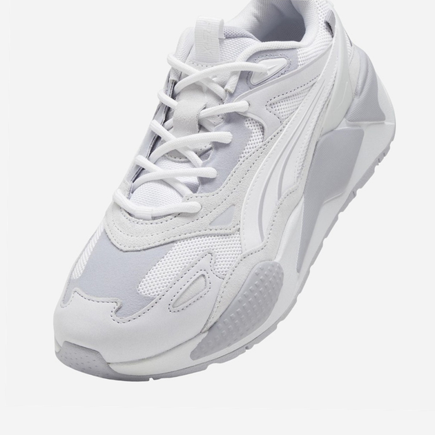 Чоловічі снікери Puma puma39077622 44 Білі з сірим (4099686520014) - зображення 4