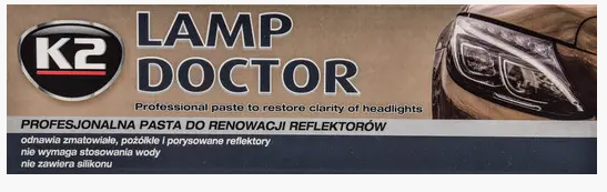 Паста для ремонту фар K2 LAMP DOCTOR 60гр (1338275) - изображение 2