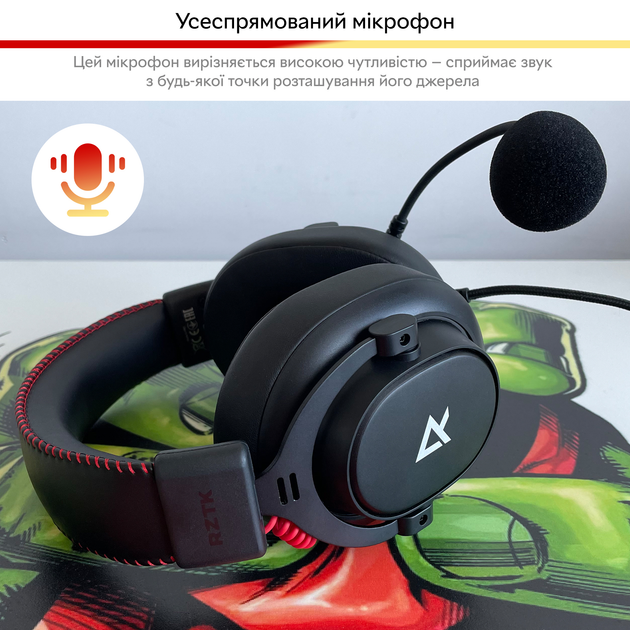 Навушники RZTK HP 400 Black - зображення 9