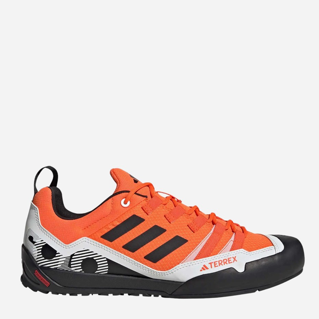 Buty sportowe trekkingowe męskie Adidas Terrex Swift Solo 2 IE6902 44.5 Pomarańczowy/Czarny (4066746365267) - obraz 1