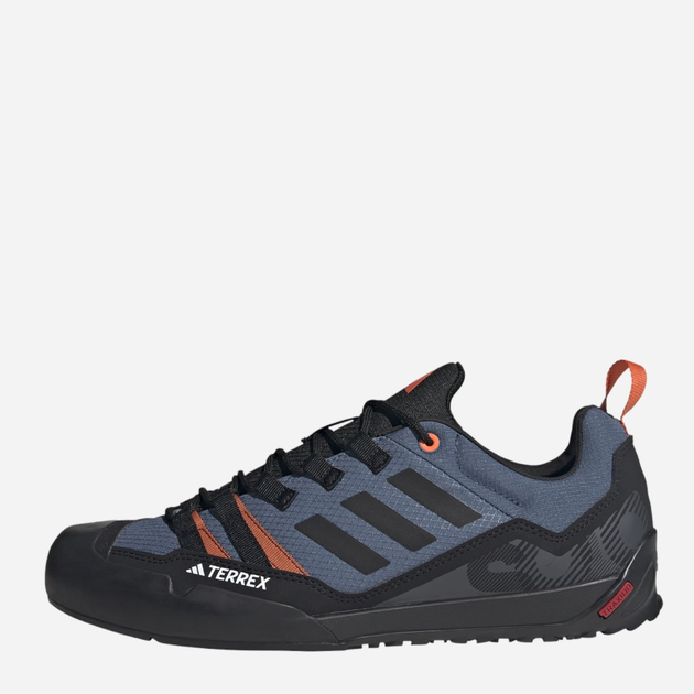 Buty sportowe trekkingowe męskie Adidas Terrex Swift Solo 2 IE6903 39.5 Niebieski/Czarny (4066746376577) - obraz 2