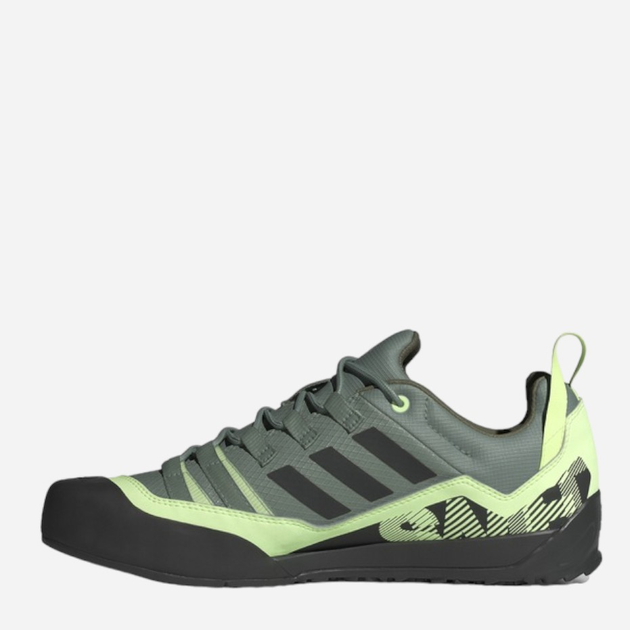 Чоловічі кросівки для треккінгу Adidas Terrex Swift Solo 2 IE8052 42.5 Зелені/Чорні (4066763514402) - зображення 2