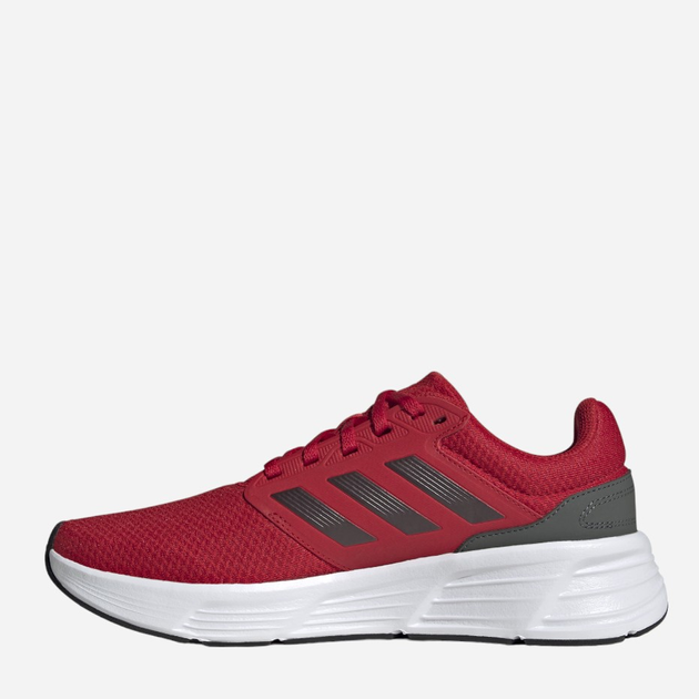 Чоловічі кросівки для бігу Adidas Galaxy 6 M IE8132 41.5 Червоні/Білі (4066765299161) - зображення 2