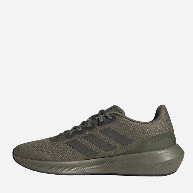 Чоловічі кросівки для бігу Adidas Runfalcon 3.0 IF2339 45.5 Оливкові (4066751577815) - зображення 2