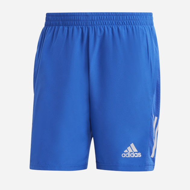 Spodenki sportowe męskie Adidas Own The Run Short IL8434 XL Niebieskie (4066762602155) - obraz 1