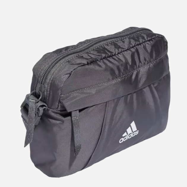Спортивна сумка крос-боді жіноча з тканини Adidas GL Pouch Темно-сіра (4066762571994) - зображення 1