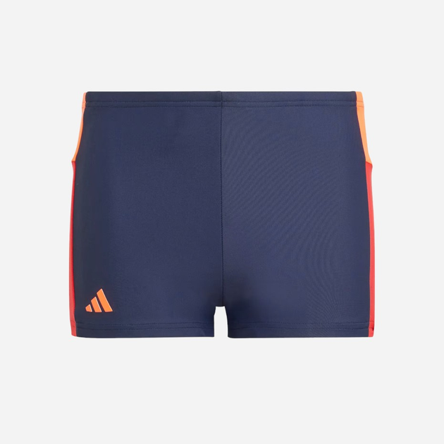 Młodzieżowe kąpielówki bokserki dla chłopca Adidas CB 3S Boxer IP2718 140 cm Granatowe (4067887329644) - obraz 1