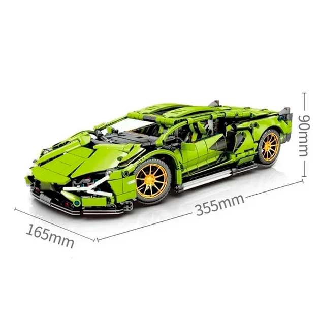 Машинка конструктор Technol Model Lamborghini 1:14 Sian FKP 37
