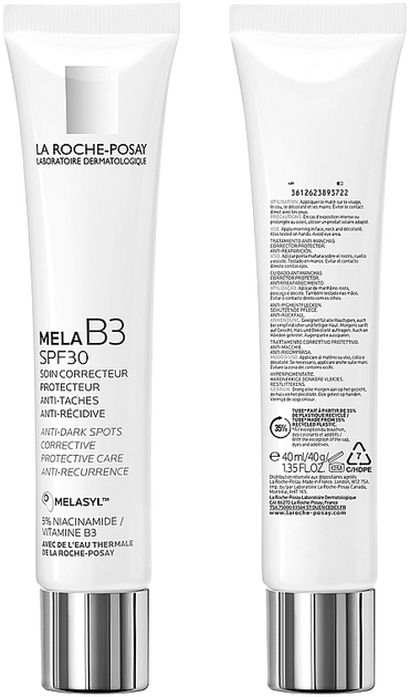 Krem do twarzy La Roche-Posay Mela B3 SPF30 Pigment Spot 40 ml (3337875890113)  - obraz 2