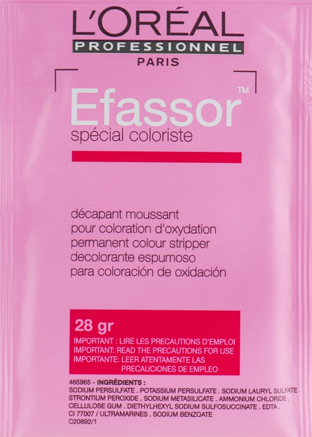 Puder dekoloryzacji do włosów L'Oréal Professionnel Paris Efassor 12x28 g (3474630011595) - obraz 1