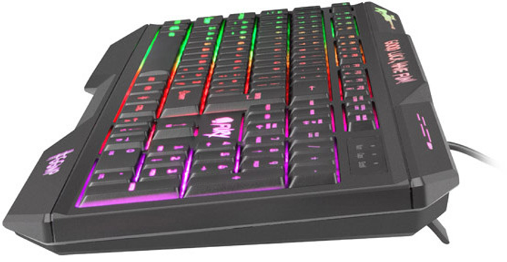 Klawiatura przewodowa Fury Hellfire 2 USB Czarna (NFU-1952) - obraz 4