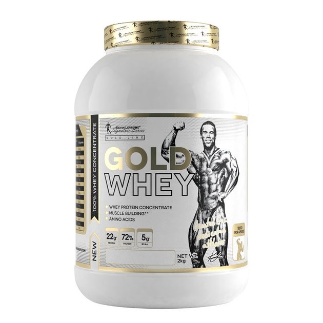 Протеин Gold Whey, 2 кг Ваниль Kevin Levrone 000285801 – фото, отзывы ...