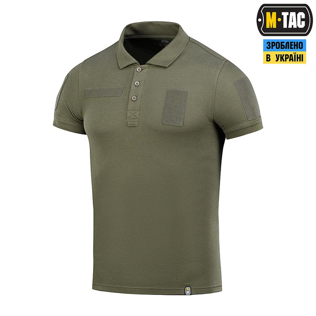 Поло летнее тактическое M-Tac 65/35 Army Olive Олива XL - изображение 1