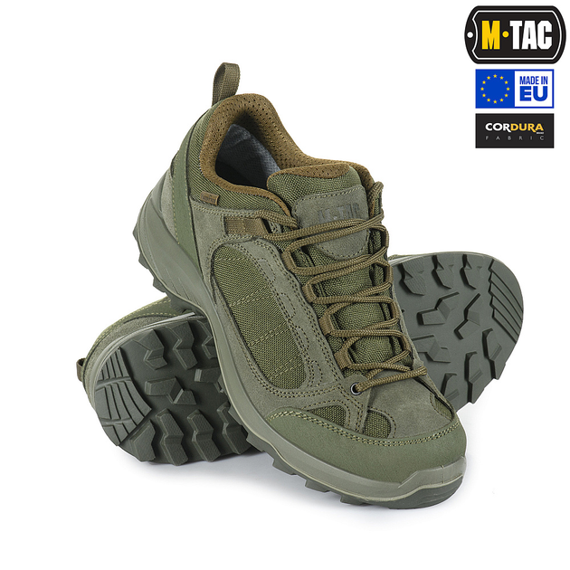 Кроссовки M-Tac тактические демисезонные Ranger Green 46 - изображение 1