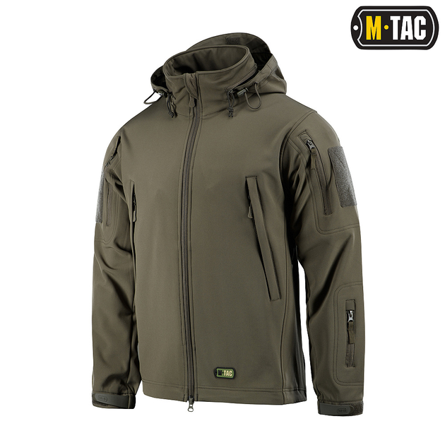 Куртка XL Soft Shell Olive M-Tac - изображение 1