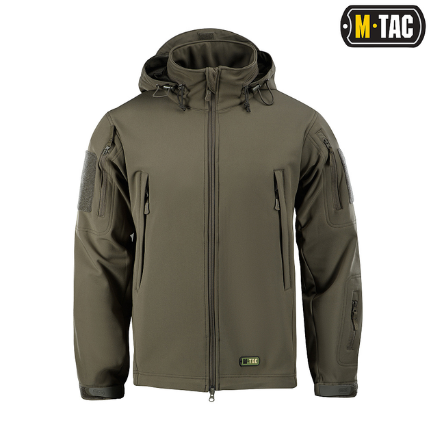 Куртка XL Soft Shell Olive M-Tac - изображение 2