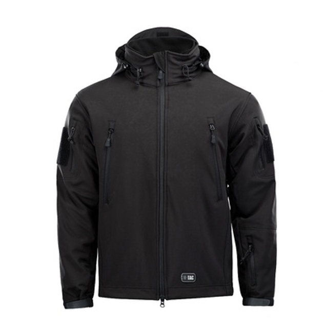 З підстібкою куртка Soft Shell S M-Tac Black - зображення 2