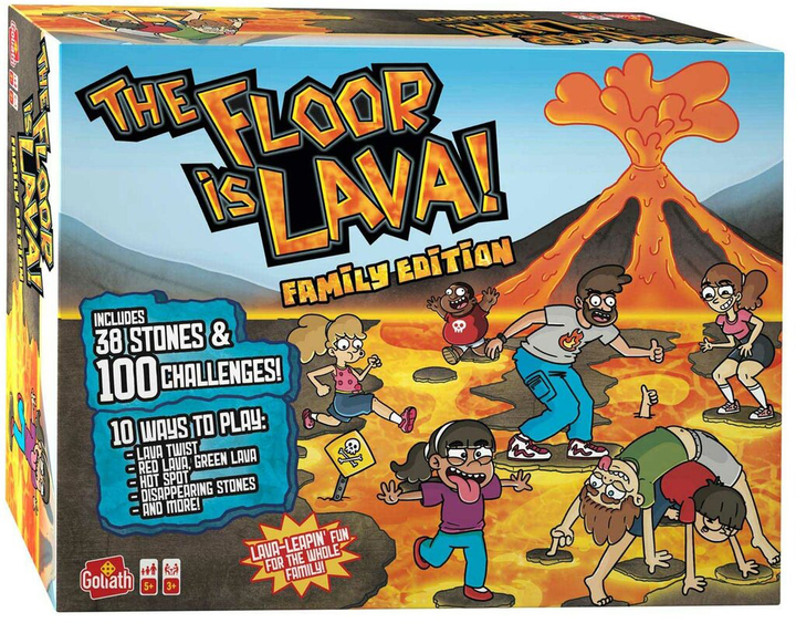 Настільна гра Goliath The Floor is Lava (8720077262782) (955555903834735) - Уцінка - зображення 1