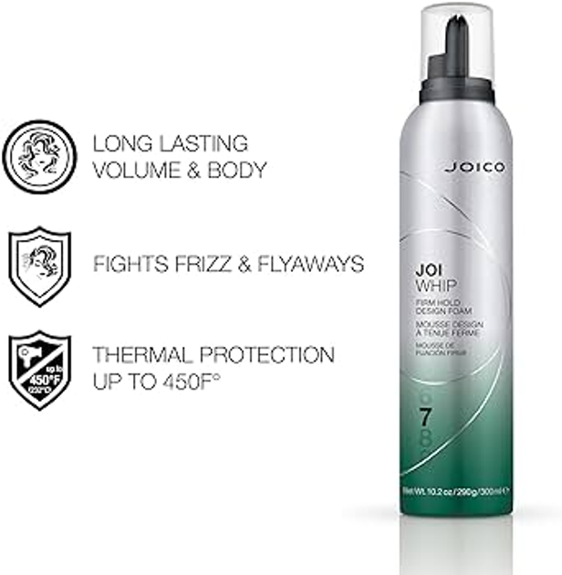 Pianka do włosów Joico Joi Whip Firm Hold Designing Foam 300 ml (0074469523219) - obraz 2